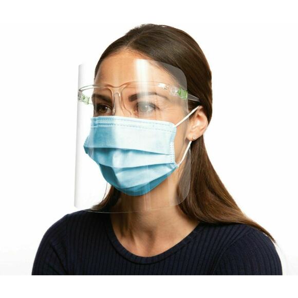FLTR Pure Protection Anti-Fog Face Shields 10-pack Barrier Comfort - Picture 3 of 12